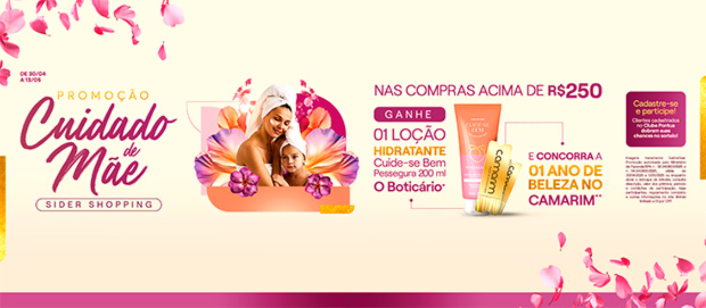 Promoção Carinho de Mães 2025